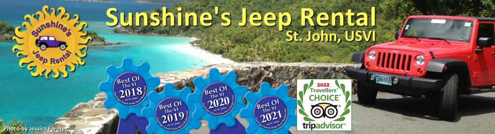 Sunshine's Jeep Rental Website Logo