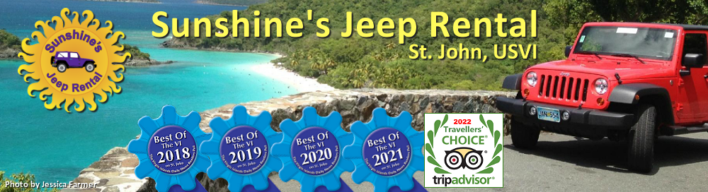 Sunshine's Jeep Rental Website Logo